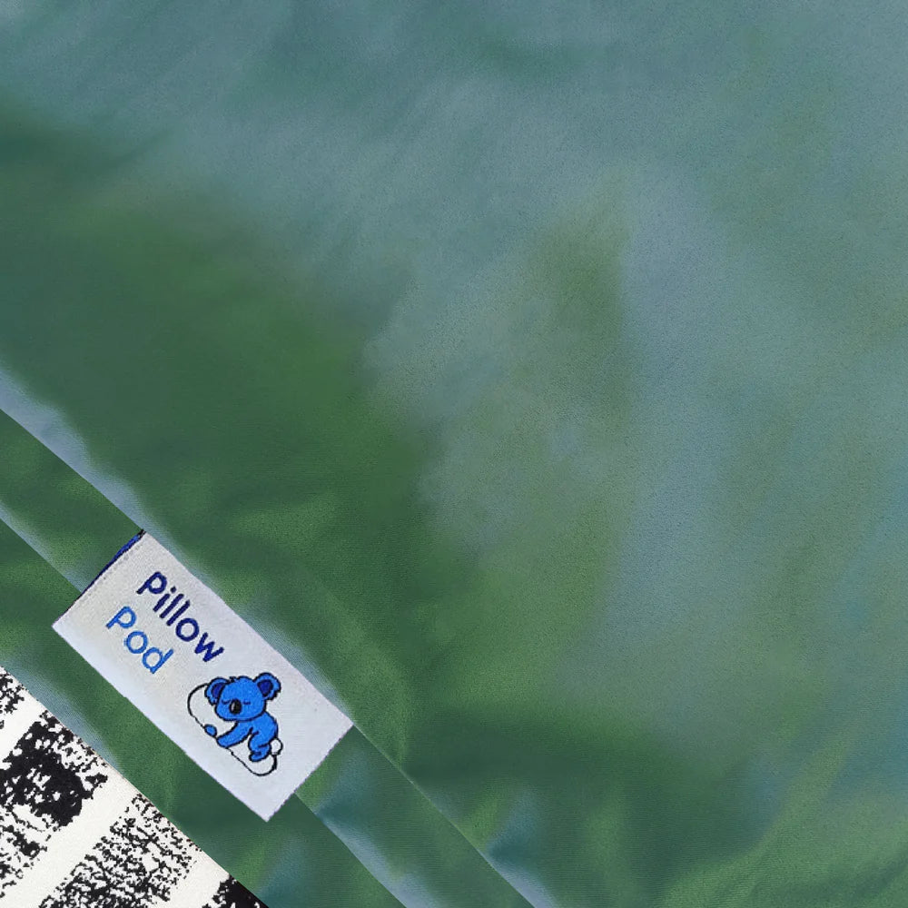 L-Shaped Satin Pillow Pod Case