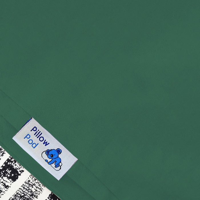 L-Shaped Cotton Pillow Pod Case