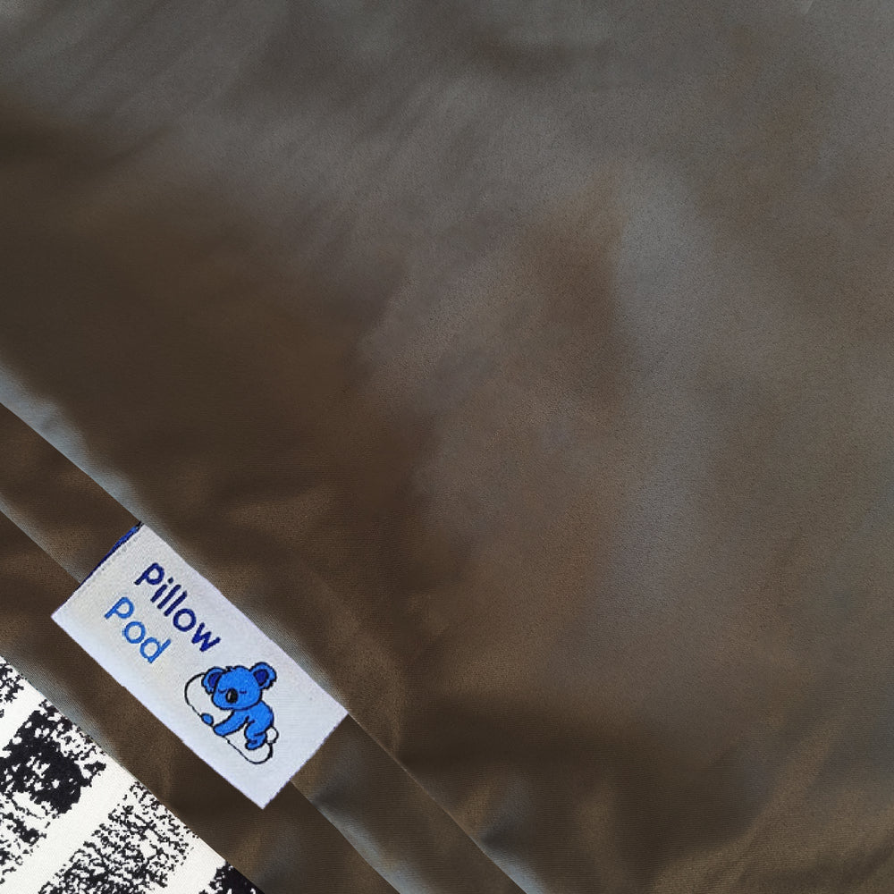 L-Shaped Satin Pillow Pod Case