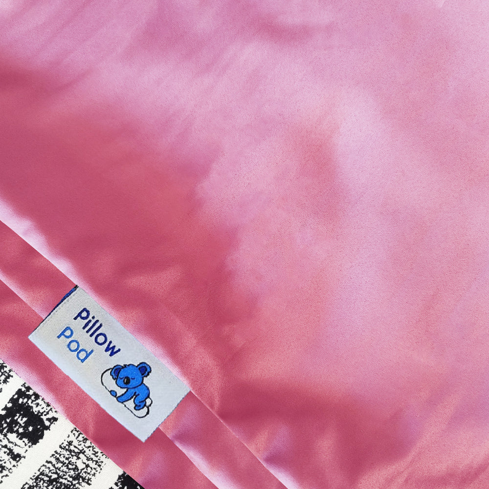 L-Shaped Satin Pillow Pod Case