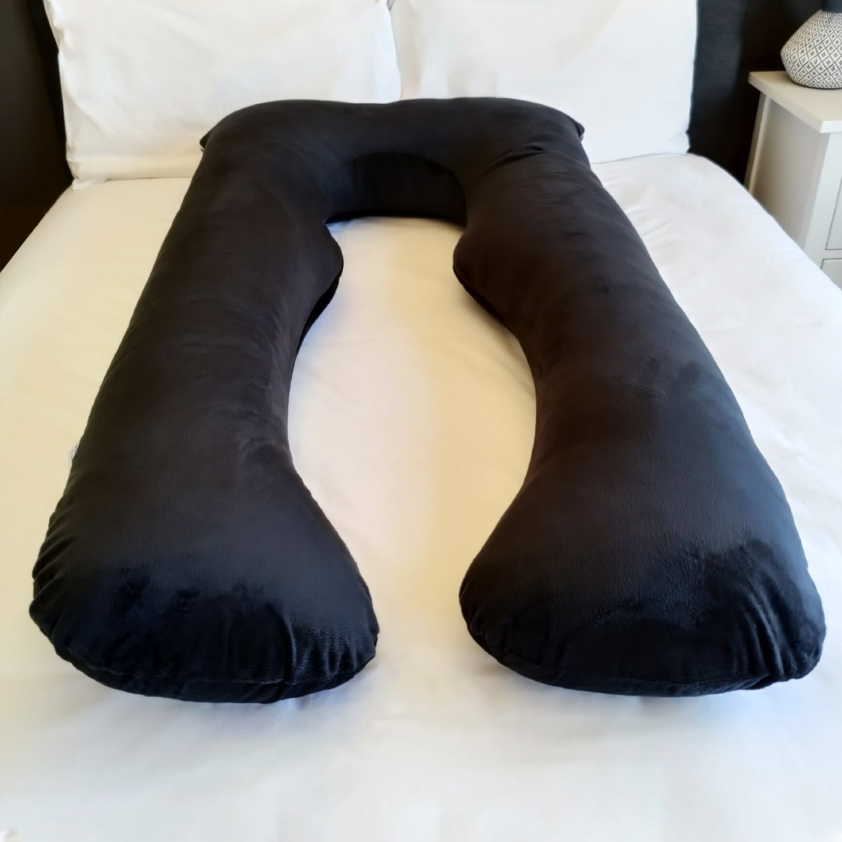 Velvet Pillow Pod Support Pillow