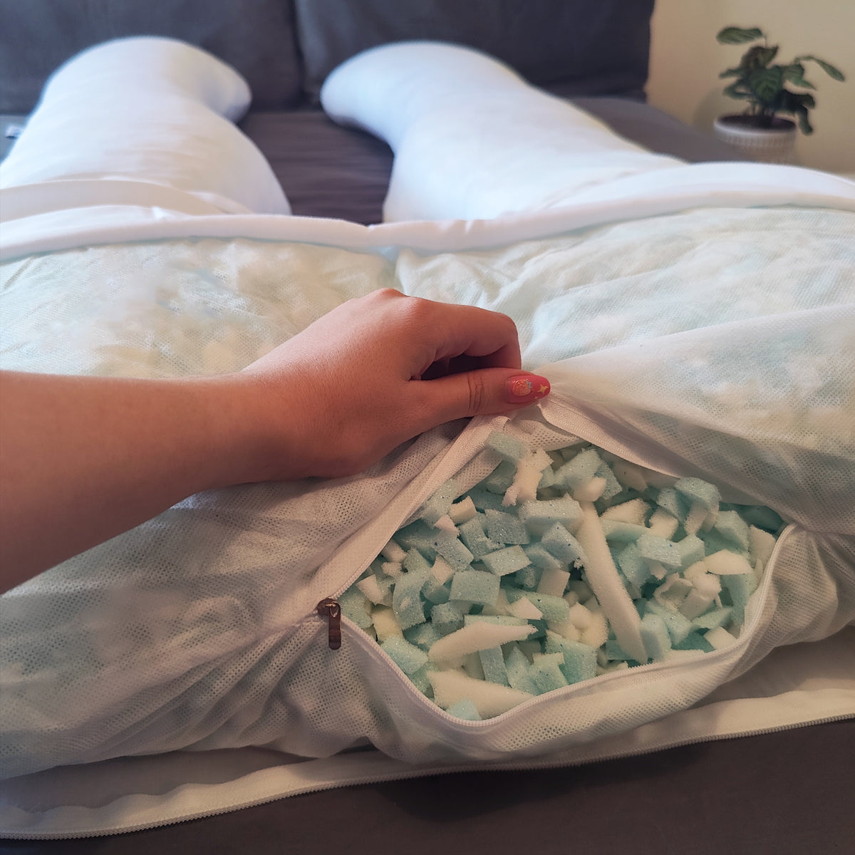 Memory Pod Memory Foam Pillow Pods